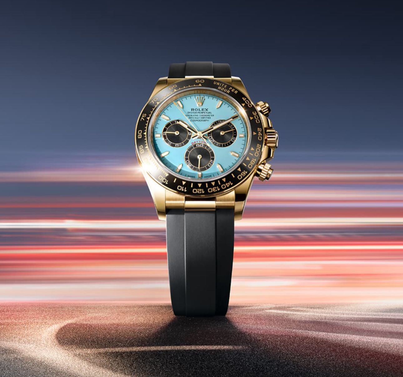 R o l-e x Cosmograph Daytona Automatic Sky Blue Dial Men's Watch