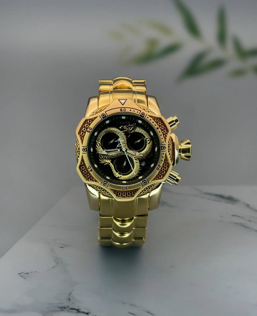 Invicta Black Gold Men's Watch