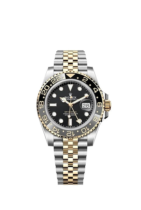 Rol-ex GMT-Master II Black Dial Automatic Men's Watch