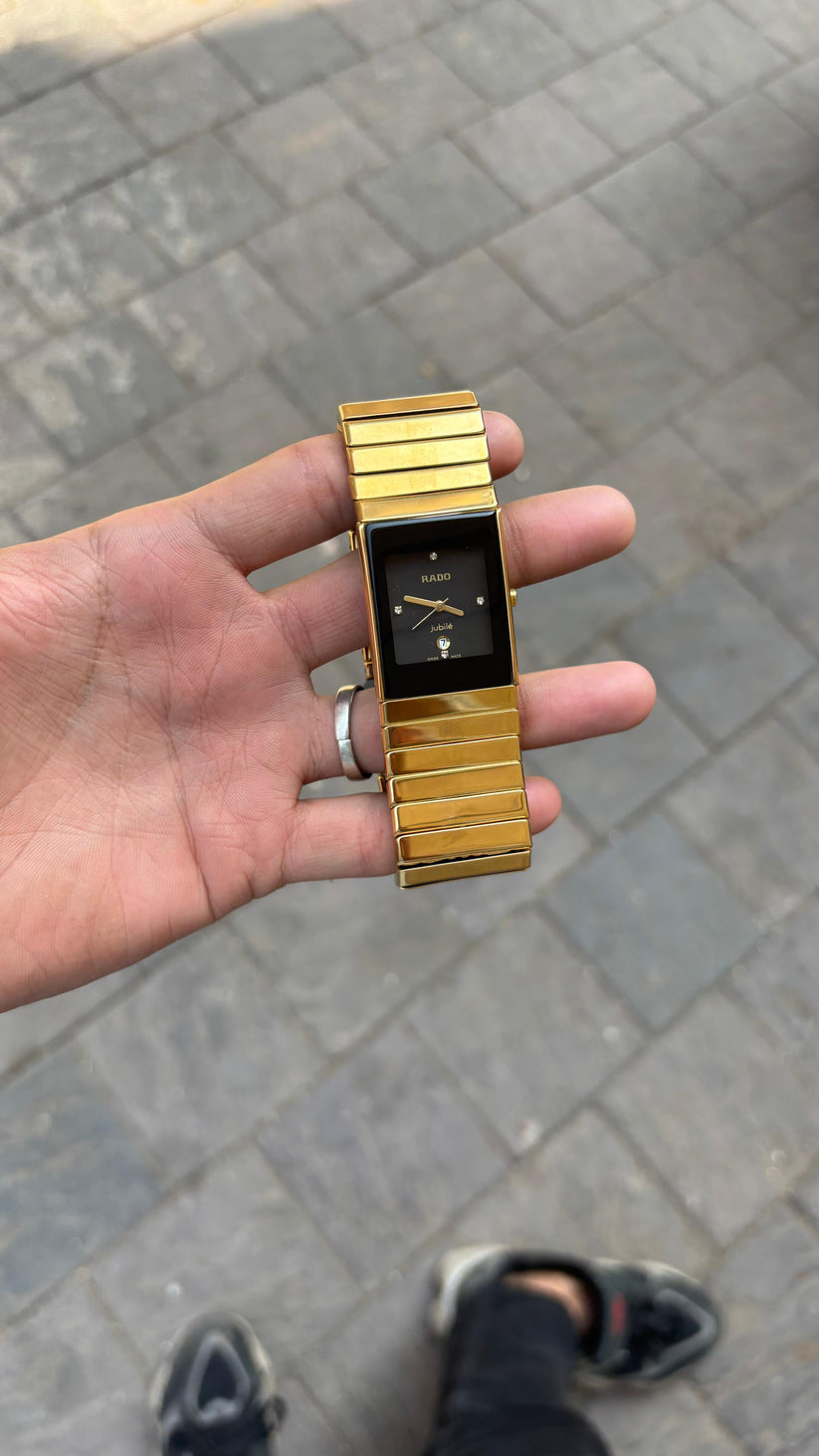 Rado Jubile Black Dial Mens Watch