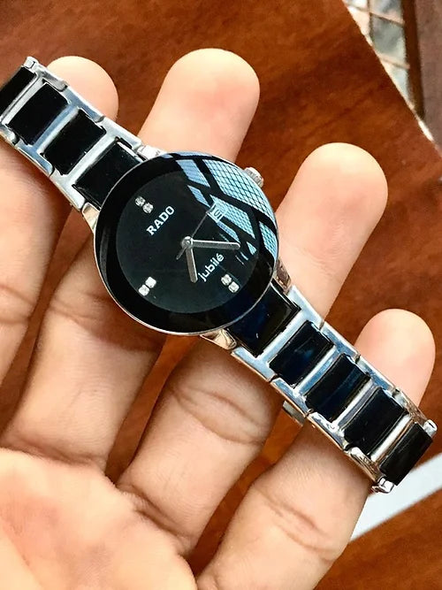 Rado Ceramic Black Dial Men's Watch